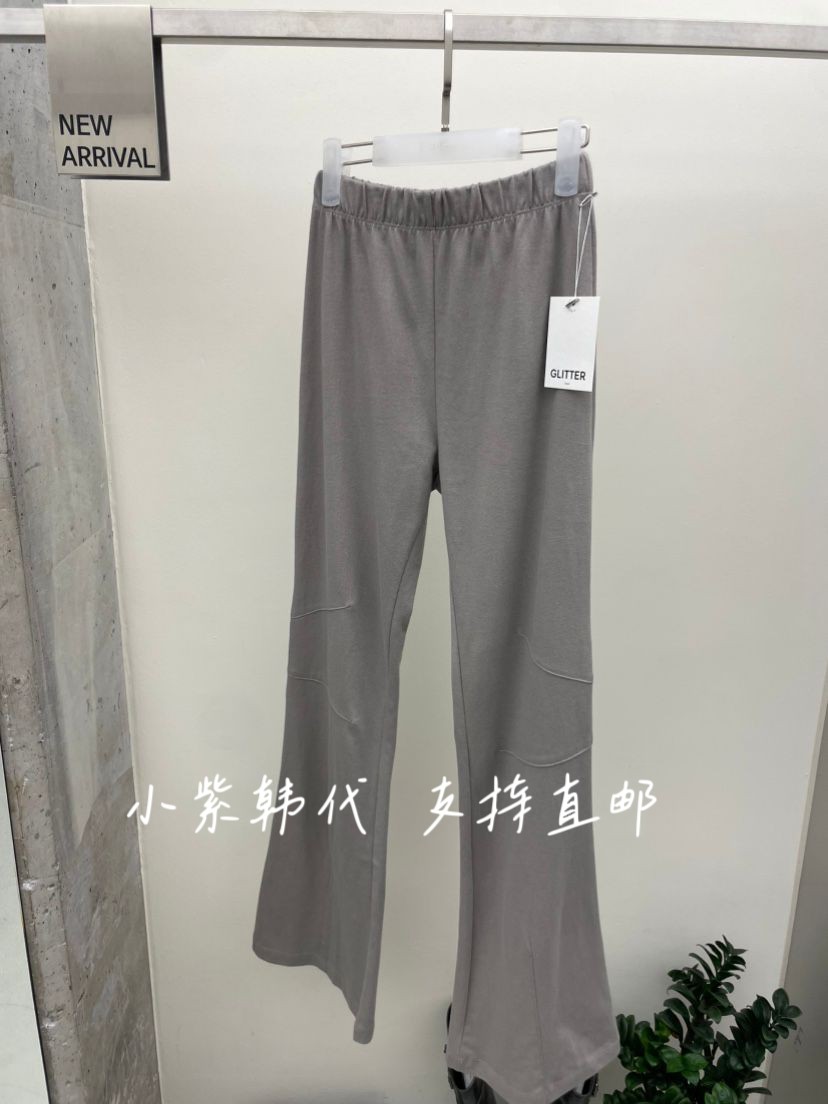 时尚百搭休闲裤女松紧腰