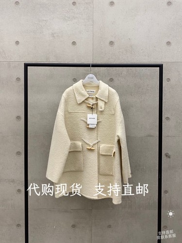韩代MUCH MORE韩国东大门2026秋冬女装新款时尚百搭牛角外套