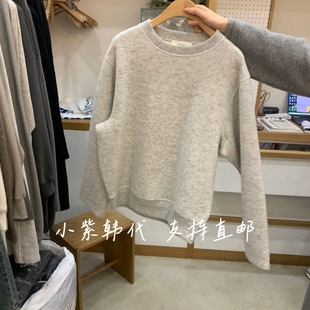 ARCHITEKT韩国东大门代购2025秋冬女装新款时尚百搭长袖针织衫女