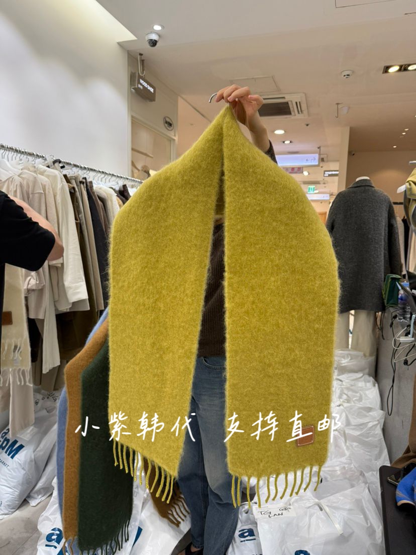 韩国WOODSAGE针织围巾