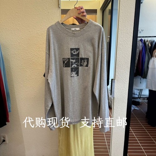 韩代CHOI-L韩国东大门2026年秋季女装新款时尚百搭印花长袖T恤女