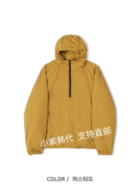 韩国东大门代购PEPPER 25秋冬新款休闲百搭连帽半拉链长袖外套女