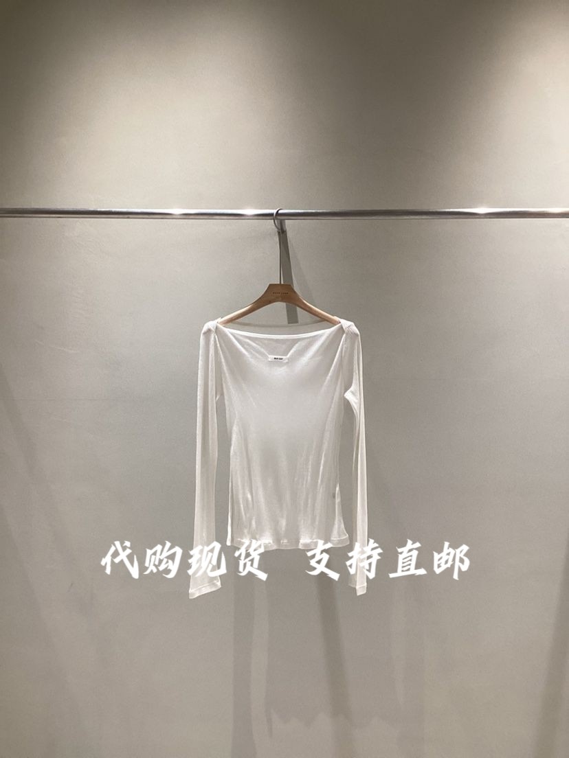 NEAR LEAP韩国东大门2026秋冬女装新款纯色百搭圆领长袖打底衫T恤图片