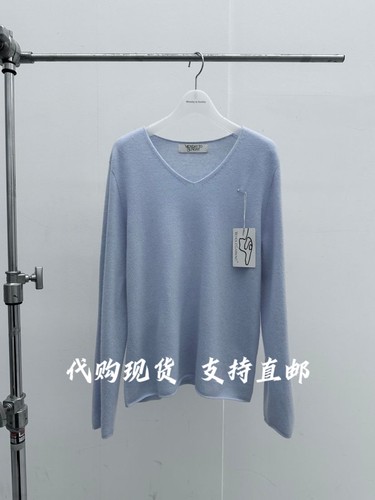 MONDAY TO韩国东大门2026秋季新款女装纯色圆领长袖针织衫女