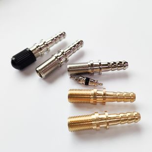 PU插管5.5mm铜气嘴总长35mm气门嘴充气嘴充气阀