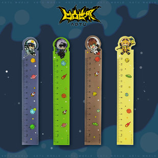 凹凸世界官方正版动漫周边直尺学生文具格瑞嘉德罗斯雷狮安迷修