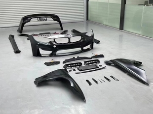 宝马3系包围汽车改装件F30F35改复刻版m3宽体包围配金属叶子板