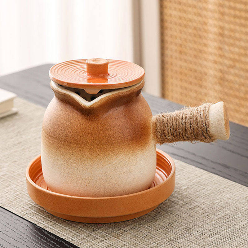 围炉煮茶壶器具全套陶瓷烤奶茶罐罐茶炉茶具煮茶器套装2025新款壶
