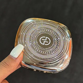 蕾琪光感焕颜粉饼微闪微光控油吸汗遮瑕提亮不卡粉透气细腻不假白