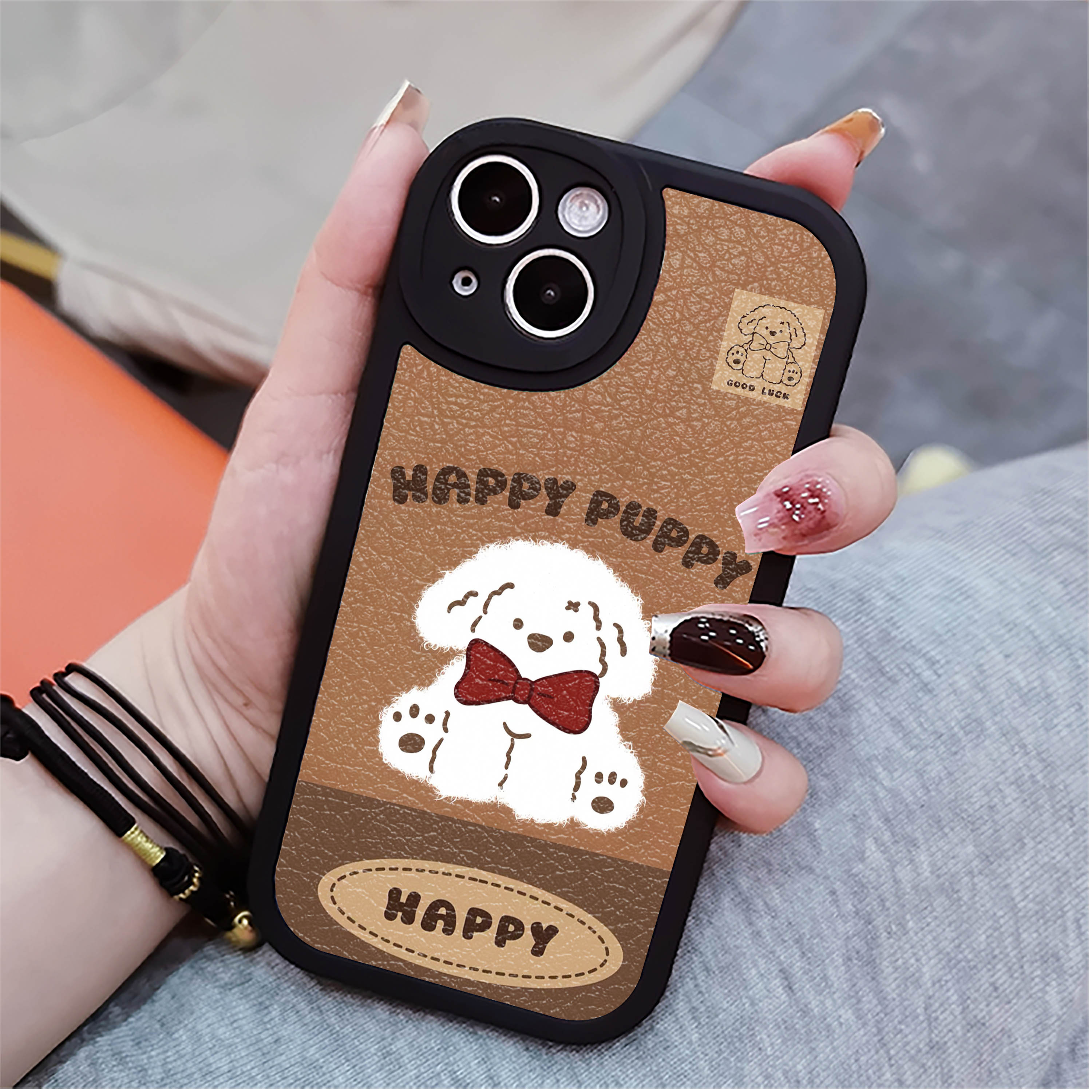 卡通动物适用苹果16手机壳