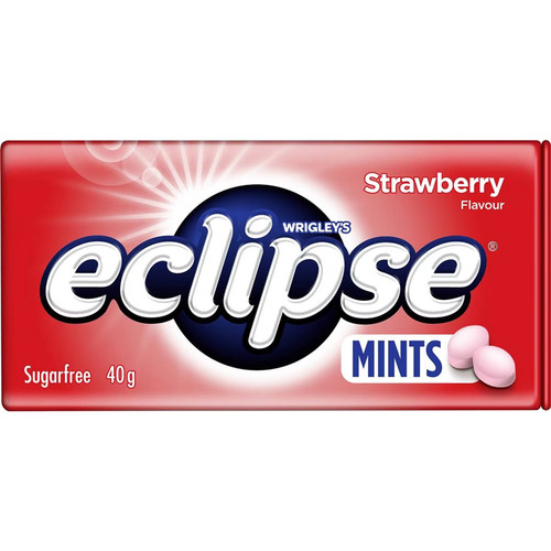 Eclipse草莓味无糖糖果澳洲代购