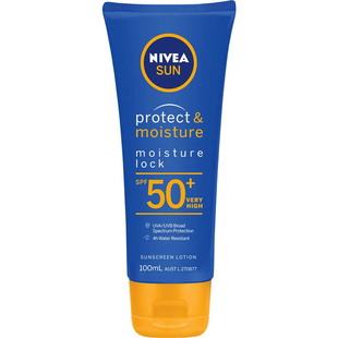 澳洲Nivea Sun Protect &Moisture Sunscreen Lotion 100ml防晒乳