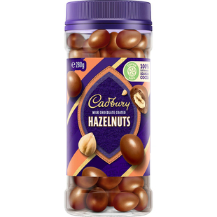 Cadbury Milk Chocolate Coated Hazelnuts 280g 榛子巧克力 澳洲