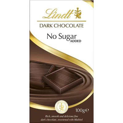 Lindt无糖黑巧巧克力澳洲代购