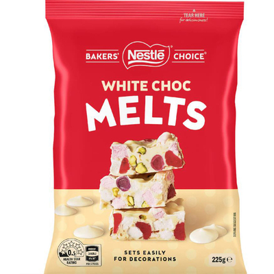 Nestle Bakers Choice Melts White Chocolate 225g 烘焙白巧克力
