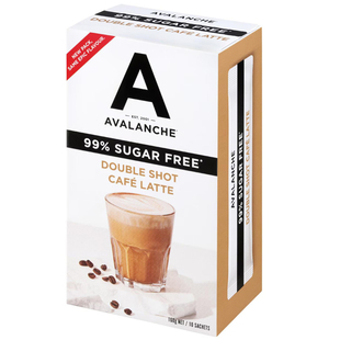 Avalanche 99% Sugar Free Latte 10 pack 160g 拿铁 澳洲代购