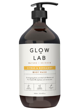 Glow Lab Citrus & Bergamot Body Wash 900mL 沐浴露 澳洲代购