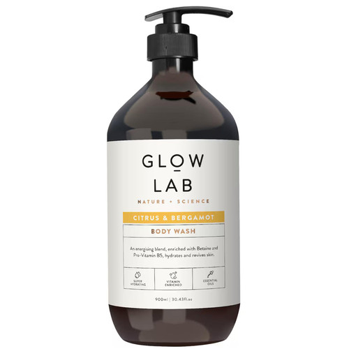 Glow Lab Citrus & Bergamot Body Wash 900mL 沐浴露 澳洲代购