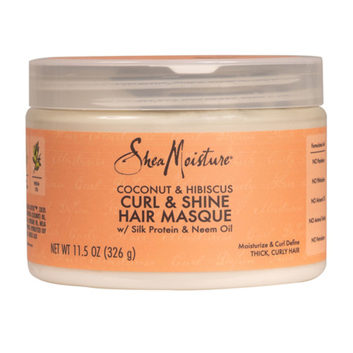 SheaMoisture Coconut & Hibiscus Masque 326g 发膜 澳洲代购