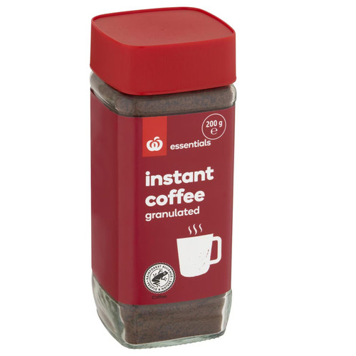 Essentials Instant Coffee Granulated 200g 速溶咖啡 澳洲代购
