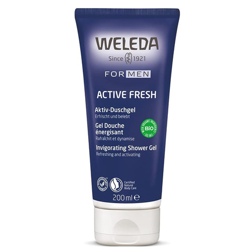 WELEDA Men Active Fresh Shower Gel 200ml 男士沐浴露 澳洲代购