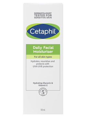 Cetaphil Daily Facial Moisturiser 118ml 丝塔芙日用面部保湿霜