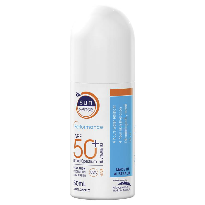 澳洲Ego Sunsense Performance SPF 50+ Roll On 50ml 滚珠防晒霜