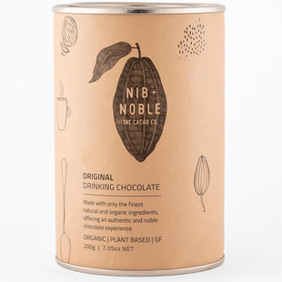 Nib and Noble Organic Drinking Chocolate - Original 200g热巧