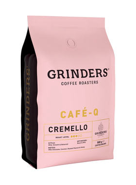 Grinders Cafe Q Cremello Coffee Beans 咖啡豆 500g 澳洲代购