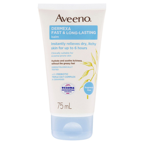Aveeno Dermexa Body Balm for Sensitive Ecze* Prone Skin 75mL
