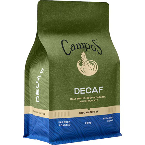 Campos Decaf Ground Coffee 250g 研磨咖啡粉 澳洲代购