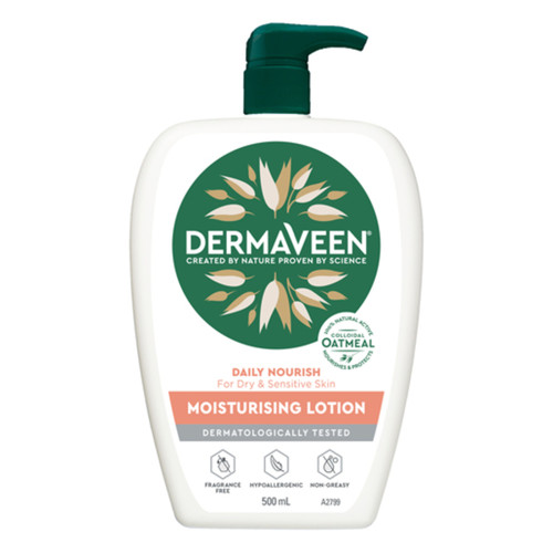 DermaVeen Moisturising Lotion 500mL 润肤乳 澳洲代购