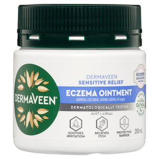 DermaVeen Sensitive Relief Ointment 200mL 身体乳霜 澳洲代购