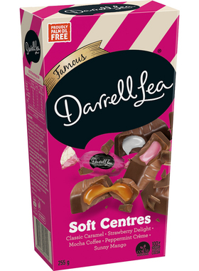 Darrell Lea Soft Centres Gift Box 255g 软心巧克力 澳洲代购
