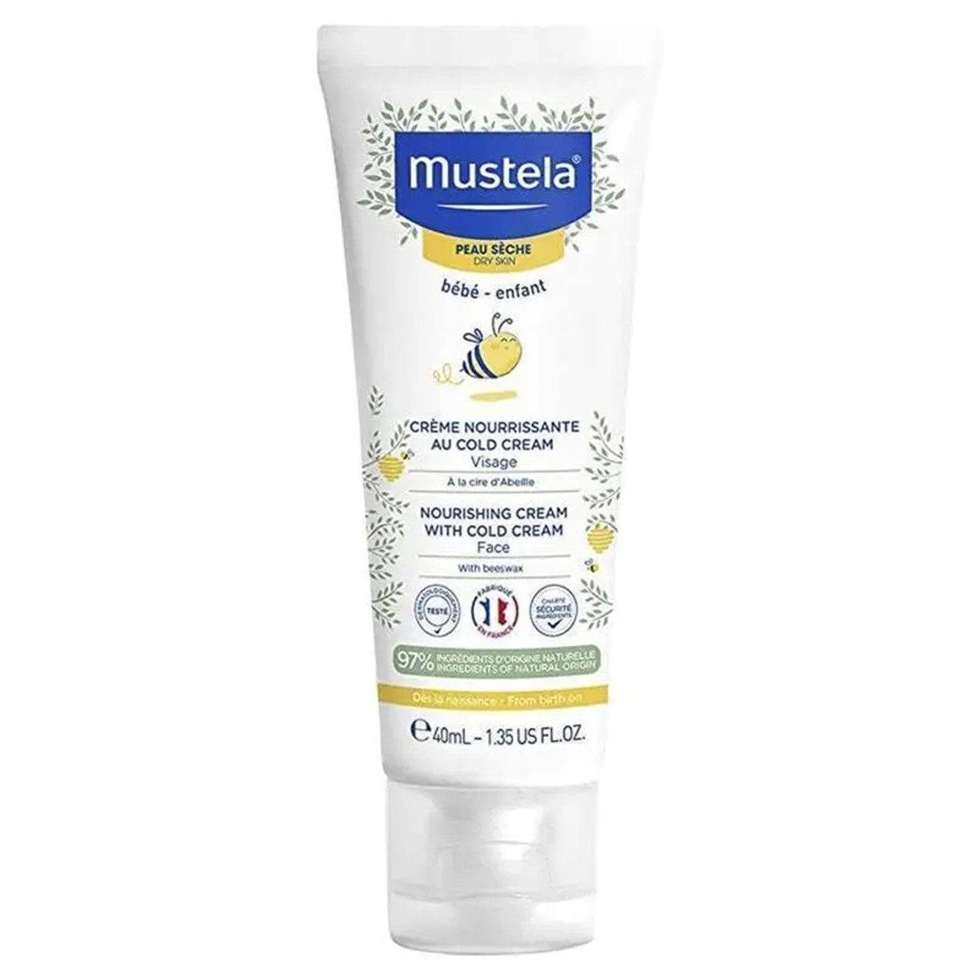 Mustela Nourishing Face Cream For Dry Skin 40ml 面霜澳洲代购
