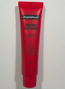 EssentialHealth Paw Paw 25g木瓜膏润唇膏 澳洲代购任意4件包邮
