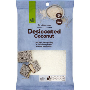 Woolworths Coconut Fine Desiccated 500g 椰蓉 澳洲代购
