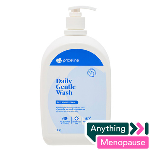 Priceline Daily Gentle Wash 1L 温和沐浴露 澳洲代购