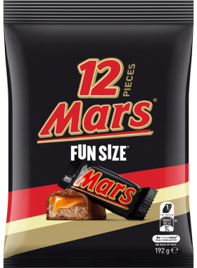 Mars Milk Chocolate Party Share Bag 12 Pieces 192g巧克力澳洲