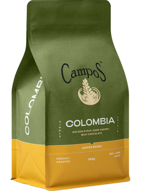 Campos Colombia Coffee Beans 500g 咖啡豆 澳洲代购