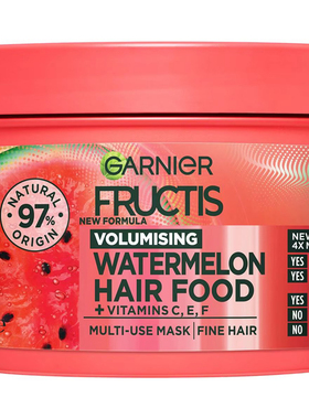 Garnier Fructis Hair Food Watermelon Mask 390ml 西瓜发膜澳洲