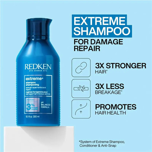 Redken Extreme Shampoo 300ml 洗发水 Conditioner 护发素 300ml