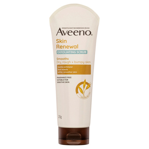 Aveeno Skin Renewal Exfoliating Body Scrub 225g 磨砂膏 澳洲