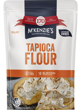 McKenzie's Tapioca Flour 300g 木薯粉烘焙原料 澳洲代购