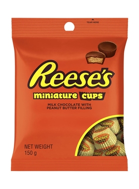Reese's Peanut Butter Cups Miniatures Milk Choc 花生杯巧150g