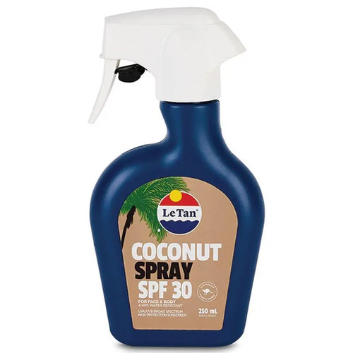 Le Tan Coconut Spray SPF 30 250ml 防晒霜 澳洲代购