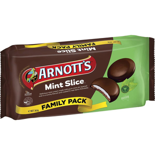 Arnott Slice 365g Biscuits 家庭装 Mint Chocolate 薄荷巧克力