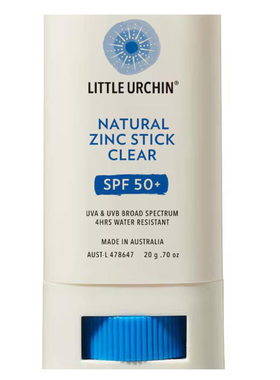 Little Urchin SPF50 Face Natural Clear Zinc Sunscreen防晒20g