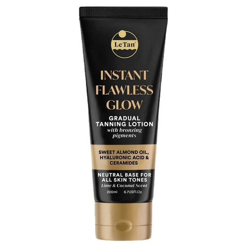 Le Tan Gold Instant Flawless Glow Gradual Tanning Lotion