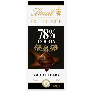 Lindt Excellence Rich Dark Chocolate 78% Cocoa可可巧克力100g